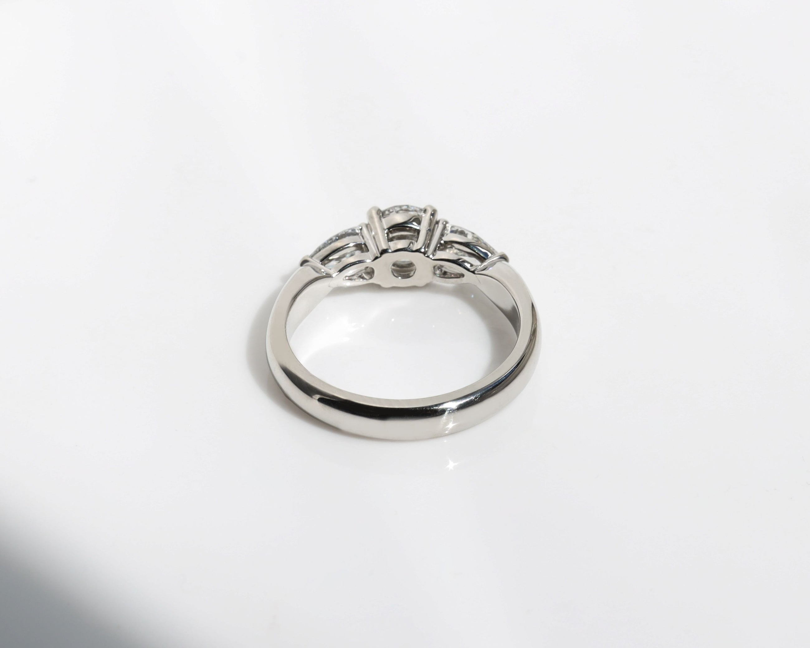 Cindy Three Stone Diamond Ring
