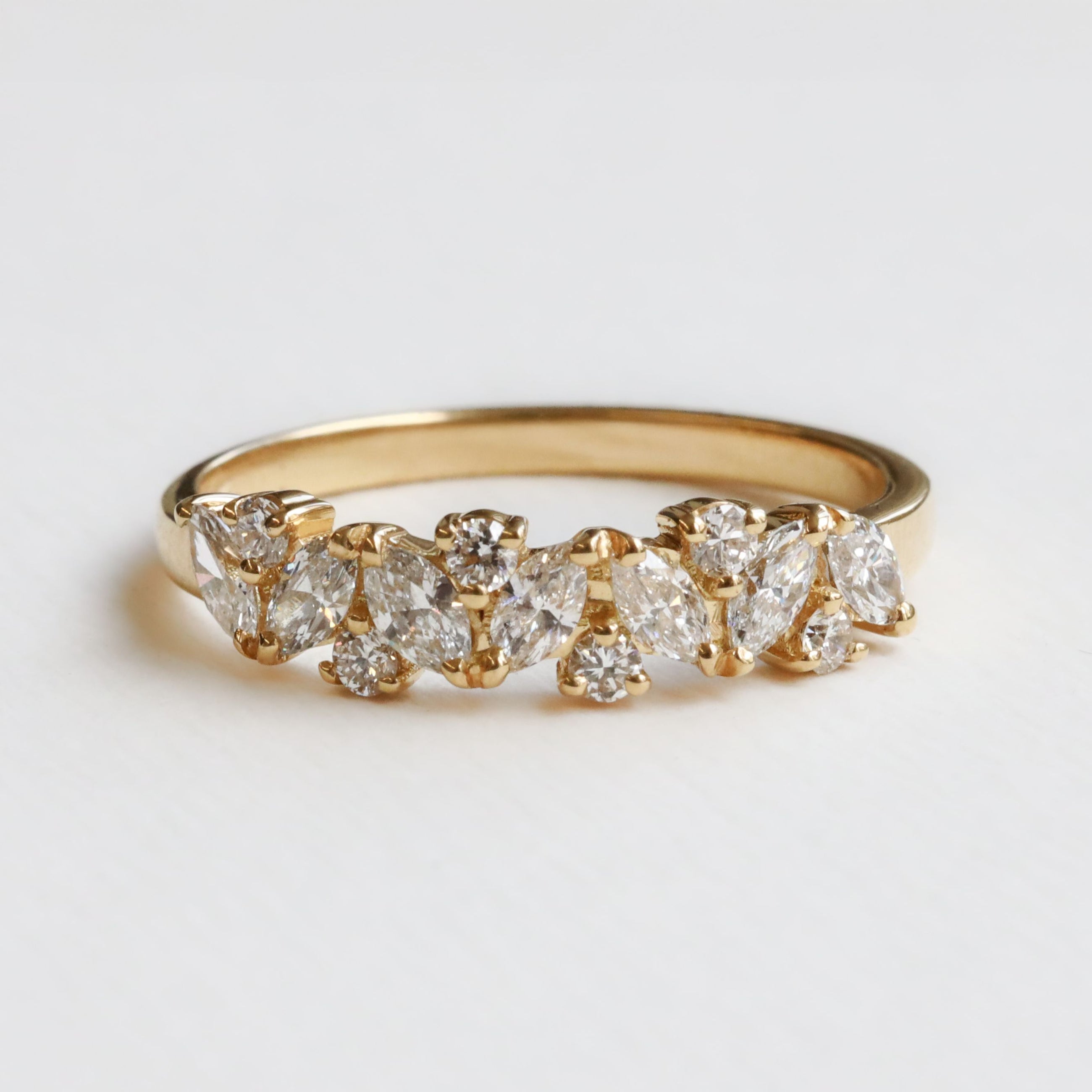 Susannah Cluster Diamond Ring