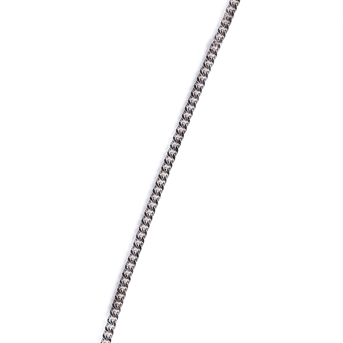 close up of necklace chain