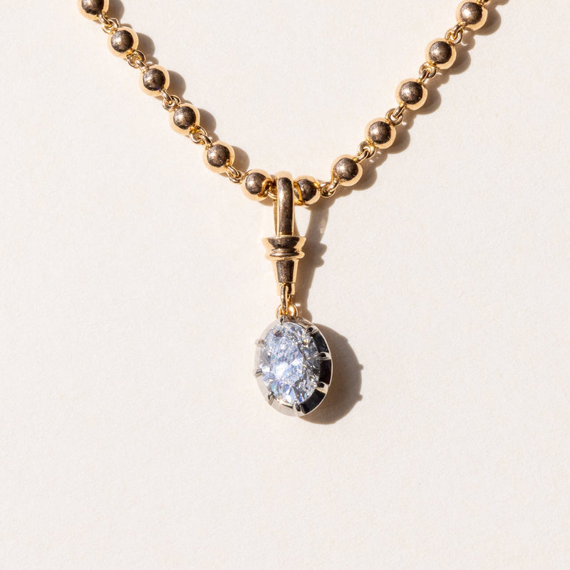 Luxury Diamond Platinum Necklace handcrafted by our local Artisans