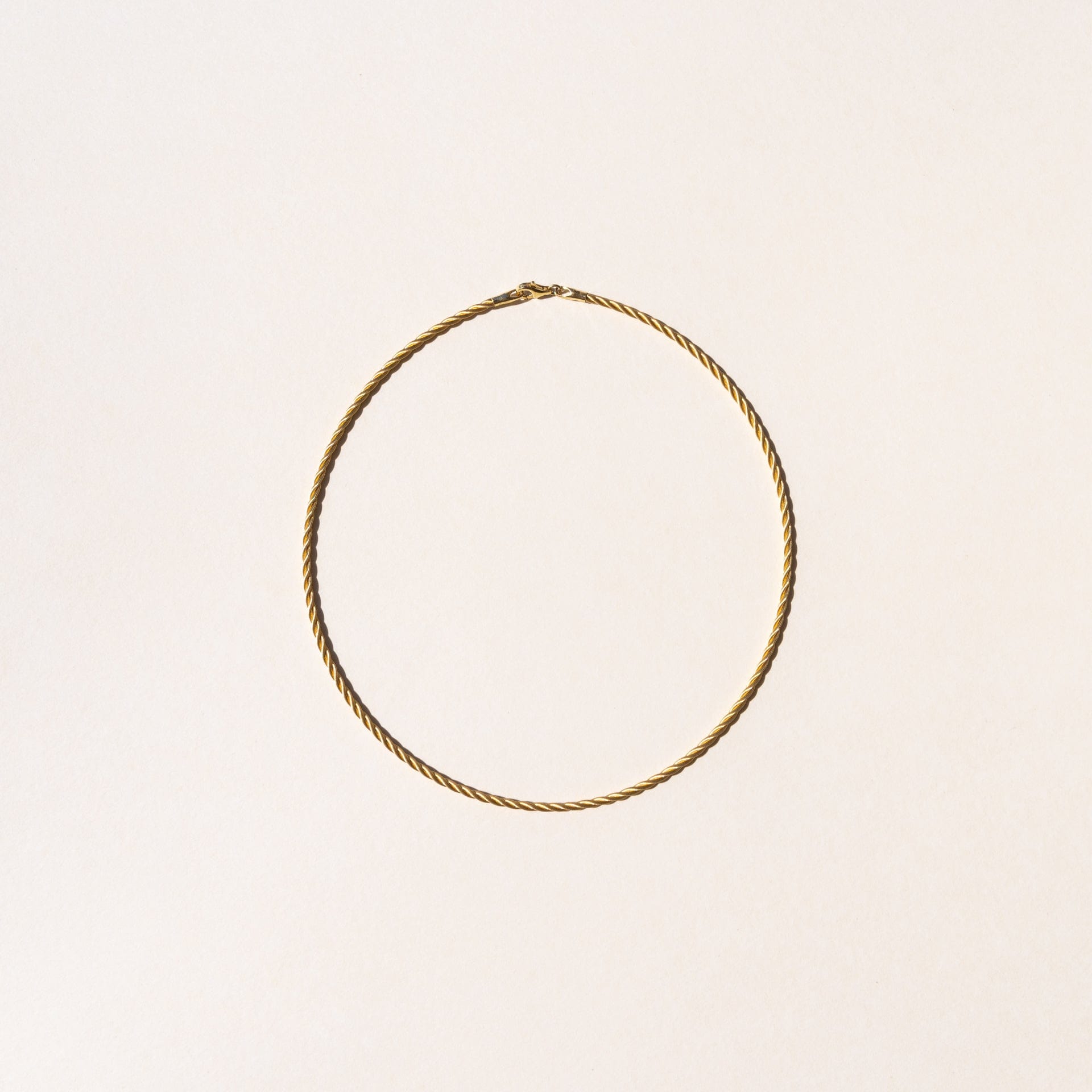 Bespoke 18ct Yellow Gold Rope Chain