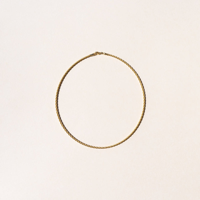Bespoke 18ct Yellow Gold Rope Chain