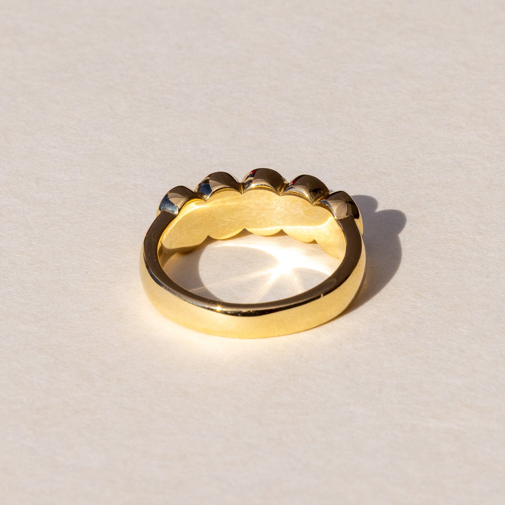 half Diamond Eternity Band is handcrafted in our on-site workshop in Auckland NZ