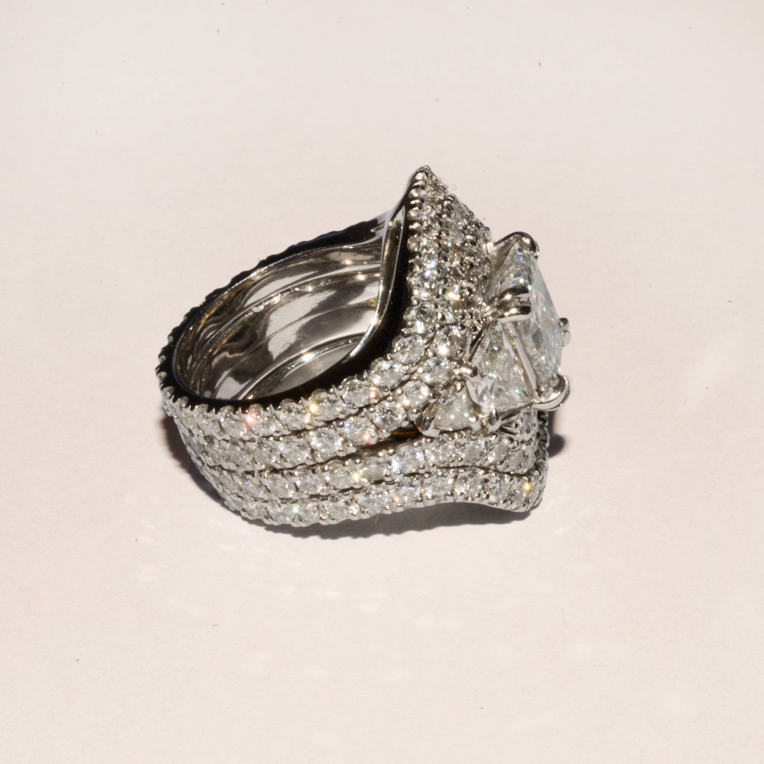 Hand crafted Diamond Wedding jewellery, made in New Zealand