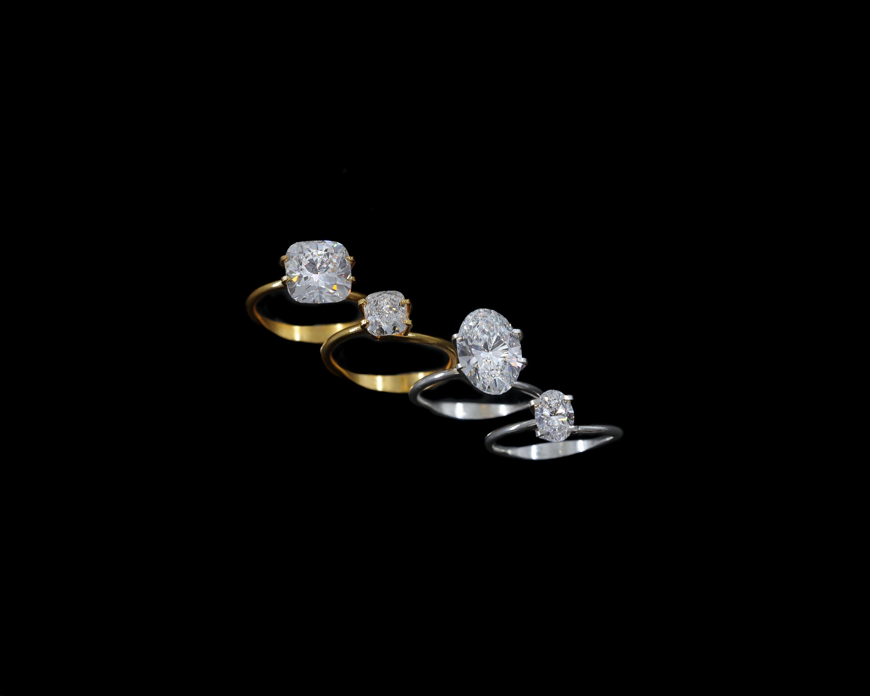 Try on Diamond Shapes and Sizes with our Clip-On Rngs: A Unique Way to Visualise Your Engagement Ring