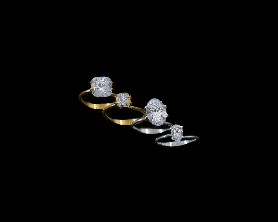 Try on Diamond Shapes and Sizes with our Clip-On Rngs: A Unique Way to Visualise Your Engagement Ring