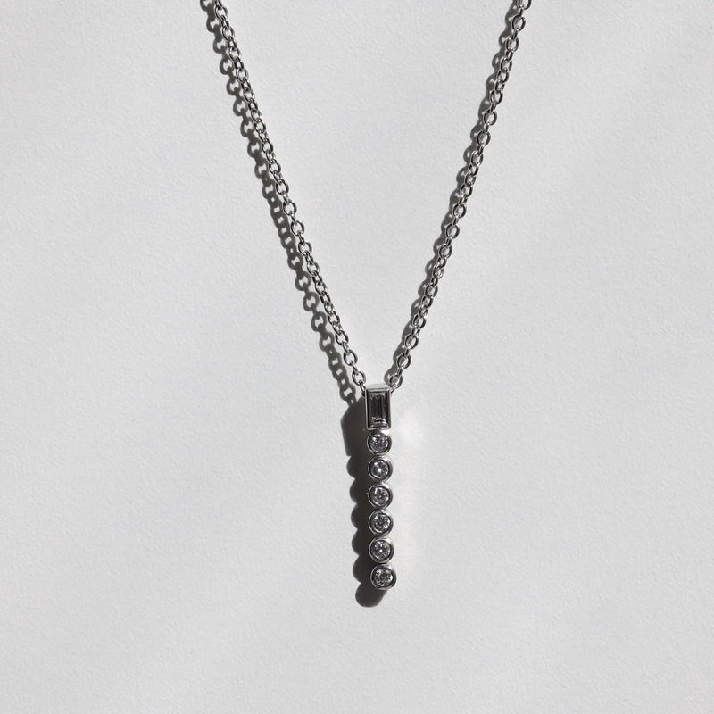 Bezel Pendant Necklace