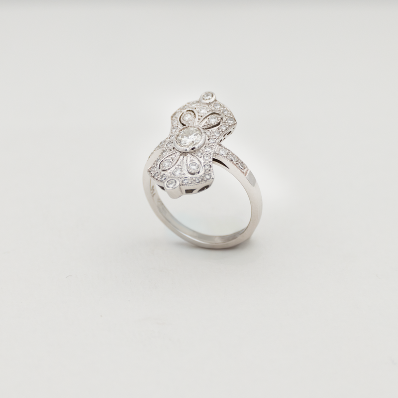 Sophia Art Deco Diamond Ring