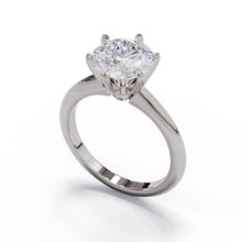 Ana Round Diamond Solitaire