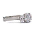 Ava Three Stone Diamond Ring