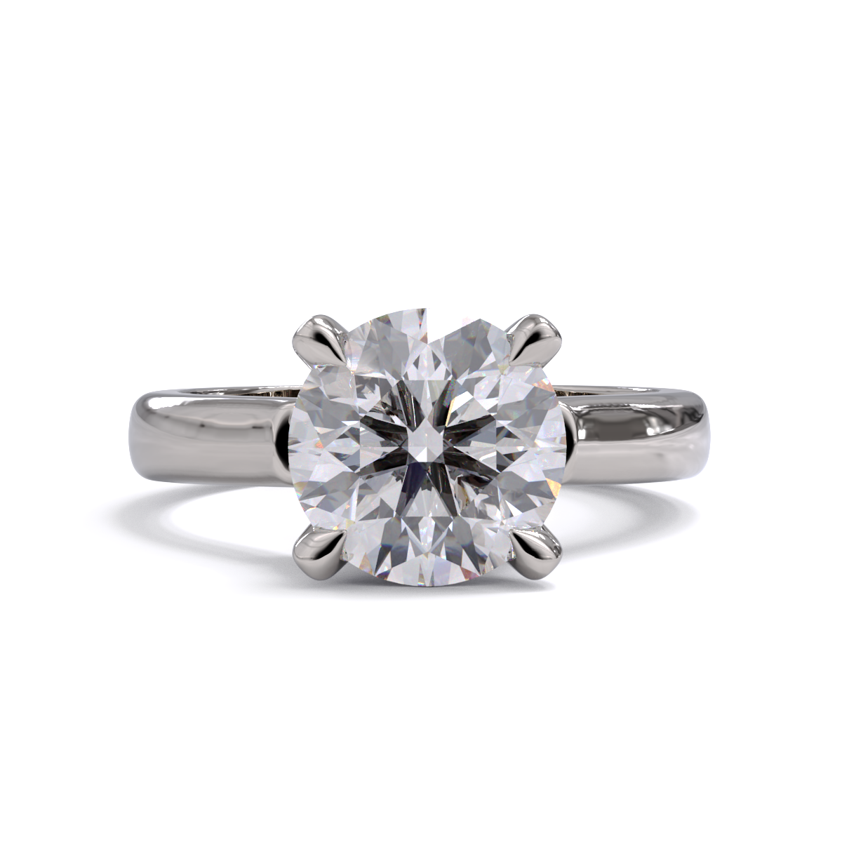 Clara Round Diamond Solitaire