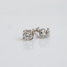 0.50 TCW Ivy Diamond Stud Earrings White Gold
