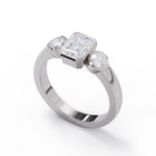 Bezel Three Stone