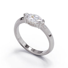 Diamond Bezel set ring in platinum or white gold. made to order and made in-house by our master jewellers and master diamond setter