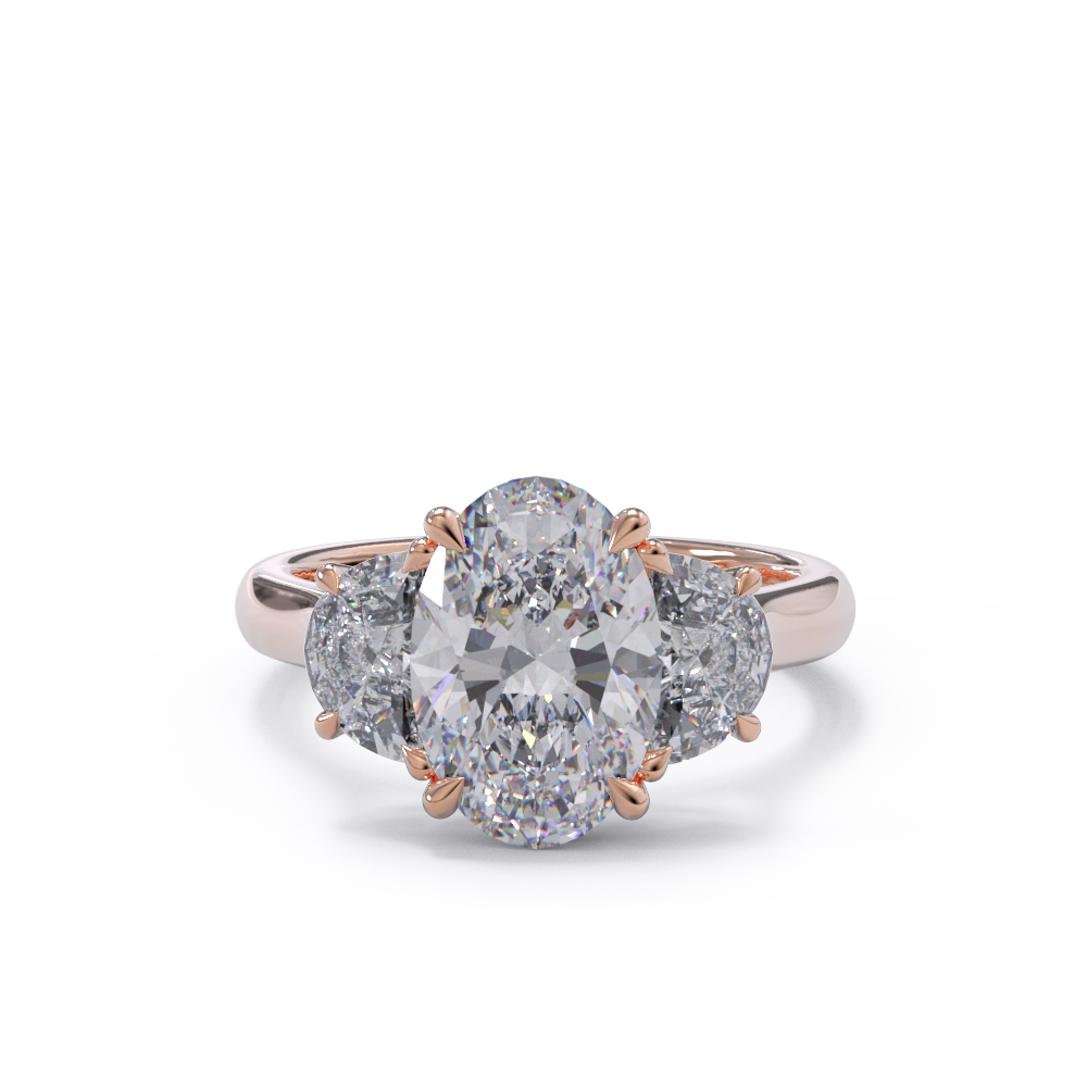 Adeline Trio in White Diamonds