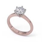 Esther Solitaire Diamond Ring