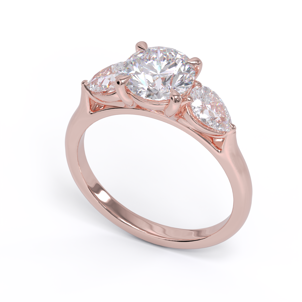 Zoe Trio Diamond Ring