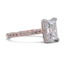 Lara Radiant Cut Diamond Solitaire