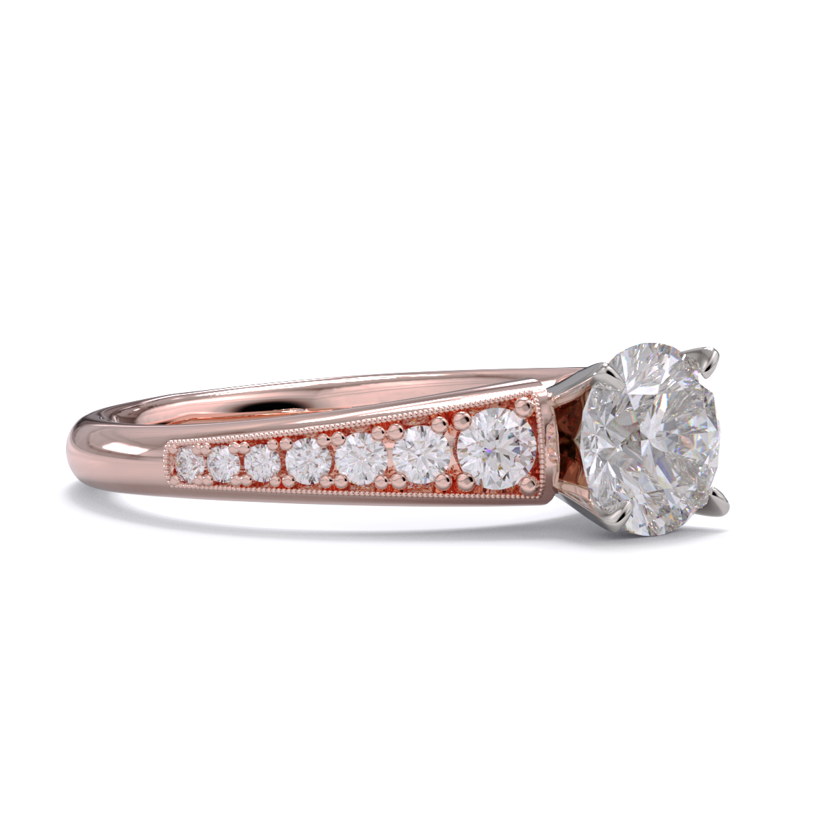 Manaia Round Brilliant Diamond Ring