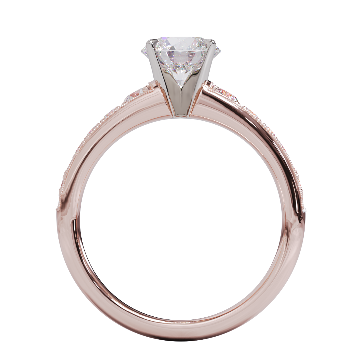 Manaia Round Brilliant Diamond Ring