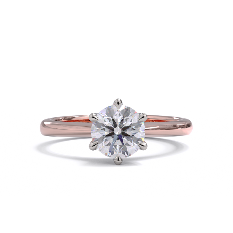 Esther Solitaire Diamond Ring