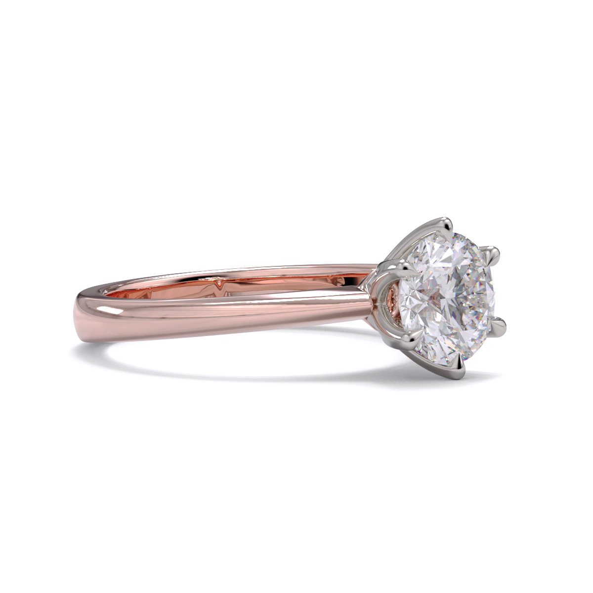 Esther Solitaire Diamond Ring