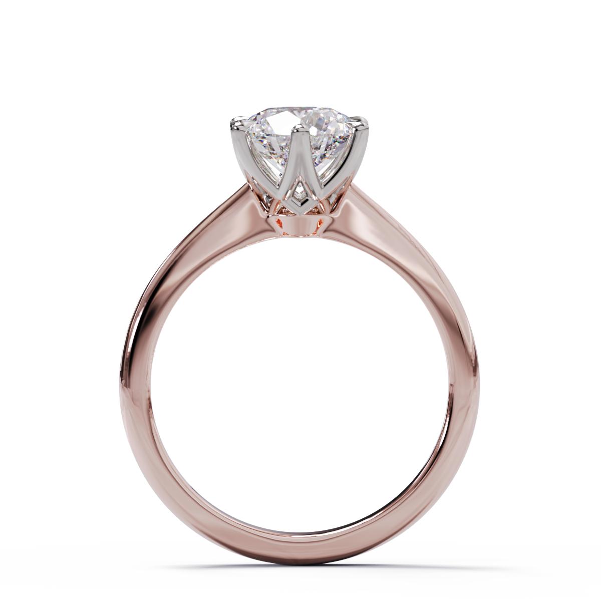Esther Solitaire Diamond Ring