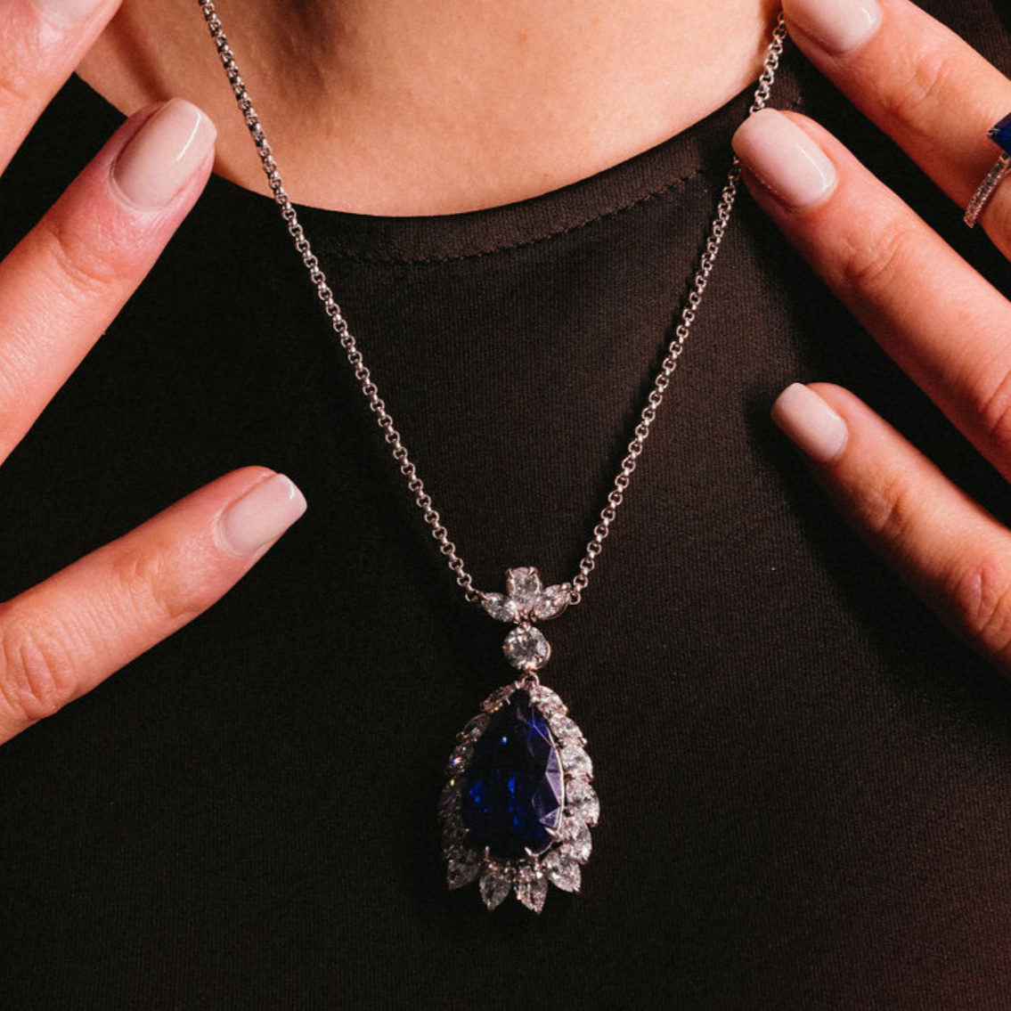 Phoebe Tanzanite Necklace