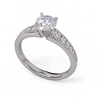 Manaia Round Brilliant Diamond Ring