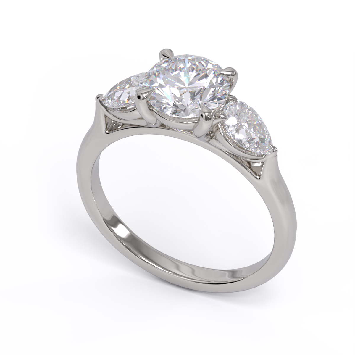 Zoe Trio Diamond Ring