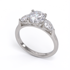 Zoe Trio Diamond Ring