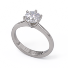 Esther Solitaire Diamond Ring