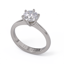 Esther Solitaire Diamond Ring