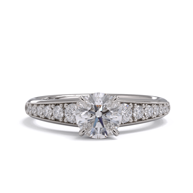 Manaia Round Brilliant Diamond Solitaire