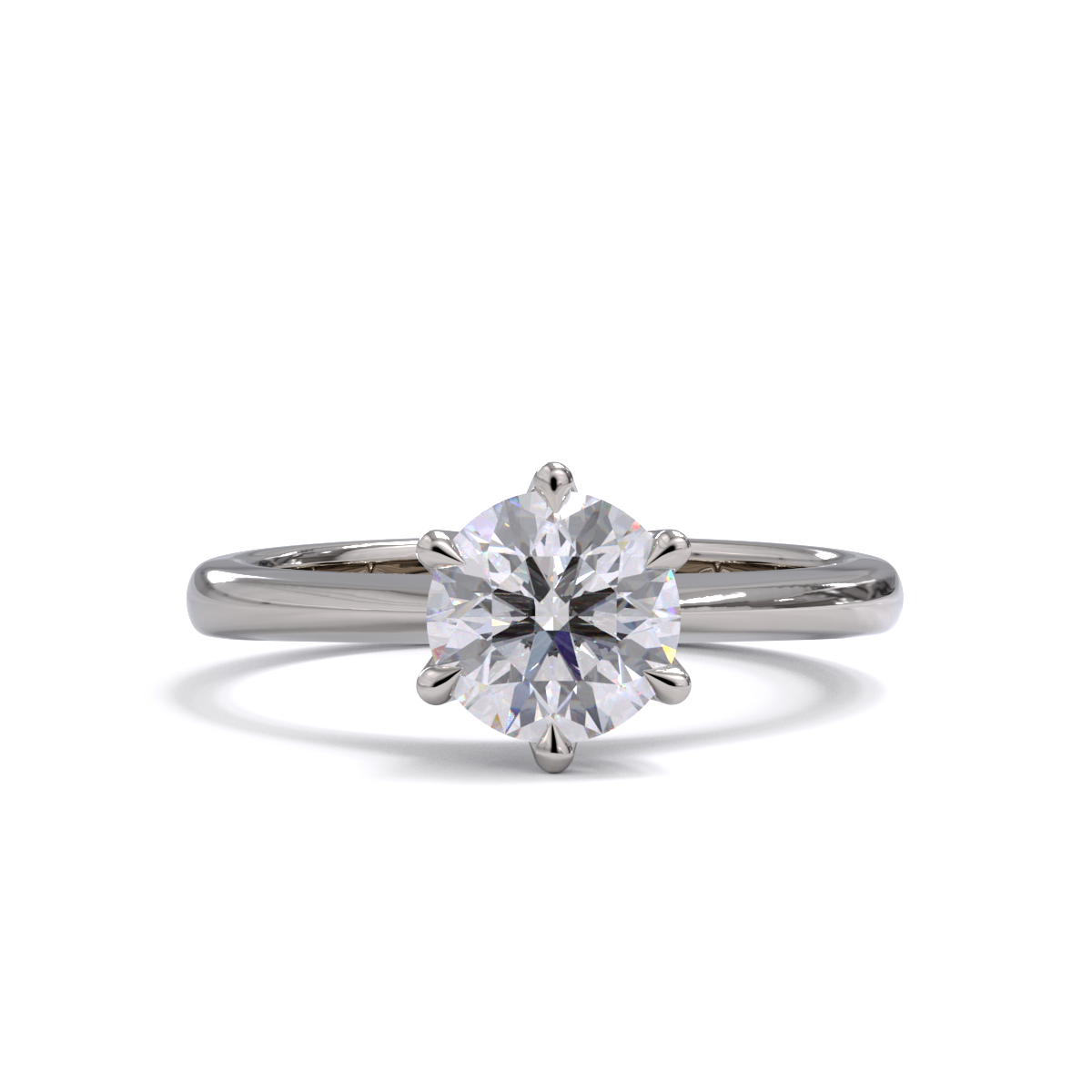 Esther Solitaire Diamond Ring