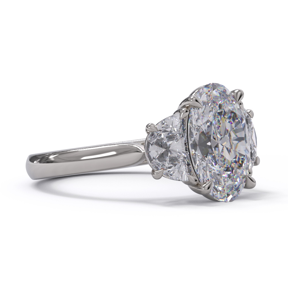 Adeline Trio in White Diamonds