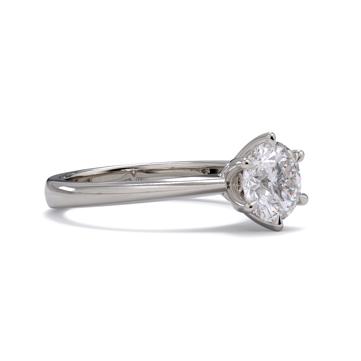 Esther Solitaire Diamond Ring