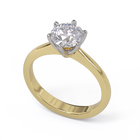 Esther Solitaire Diamond Ring