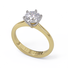 Esther Solitaire Diamond Ring