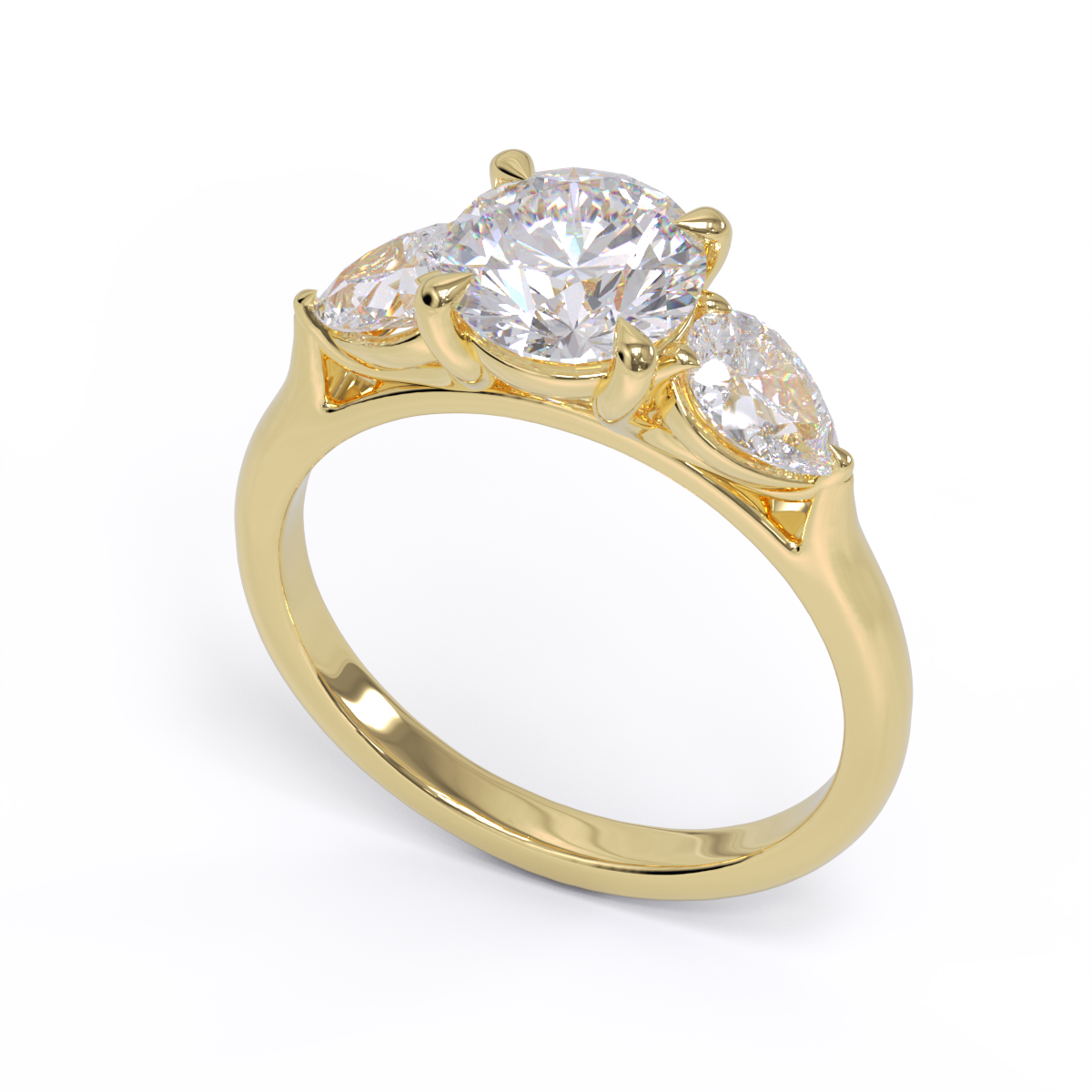 Zoe Trio Diamond Ring