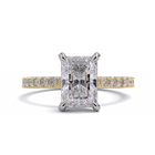 Lara Radiant Cut Diamond Solitaire