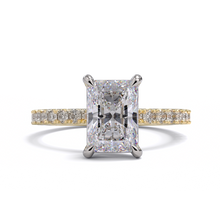Lara Radiant Cut Diamond Solitaire