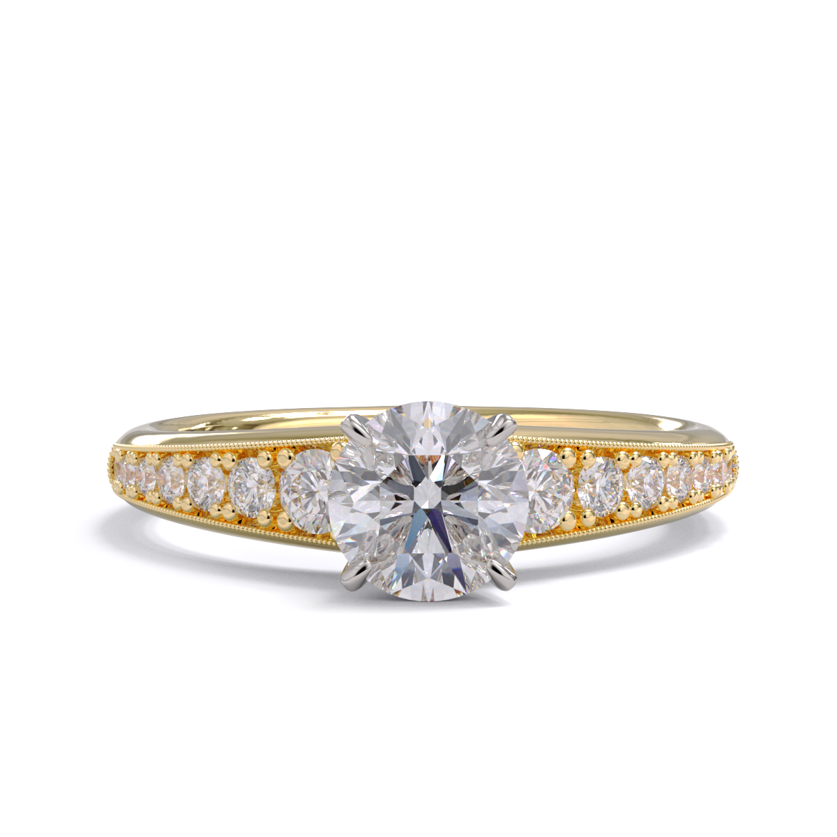 Manaia Round Brilliant Diamond Ring