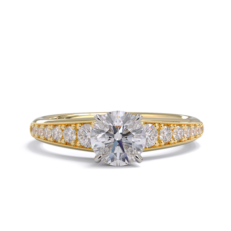 Manaia Round Brilliant Diamond Ring