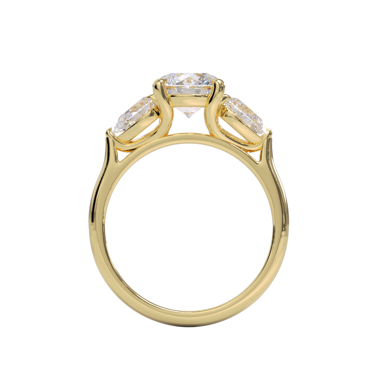 Zoe Trio Diamond Ring