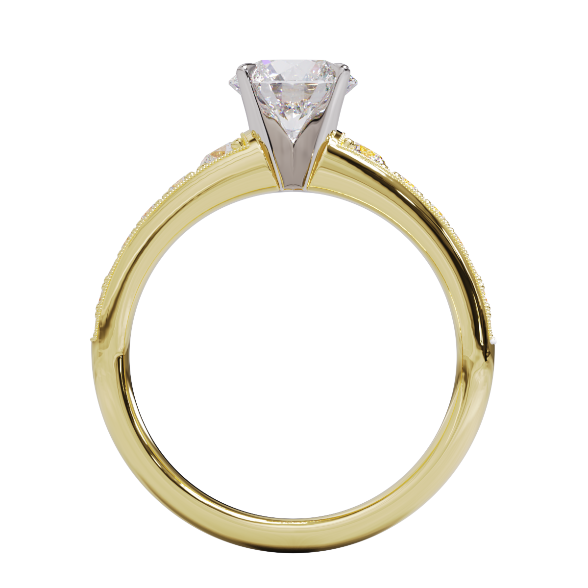 Manaia Round Brilliant Diamond Ring