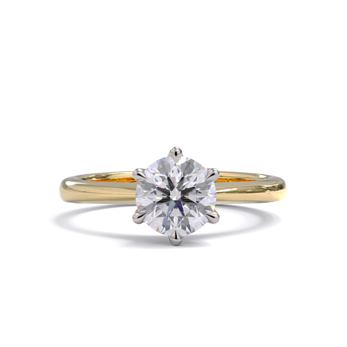 Esther Solitaire Diamond Ring