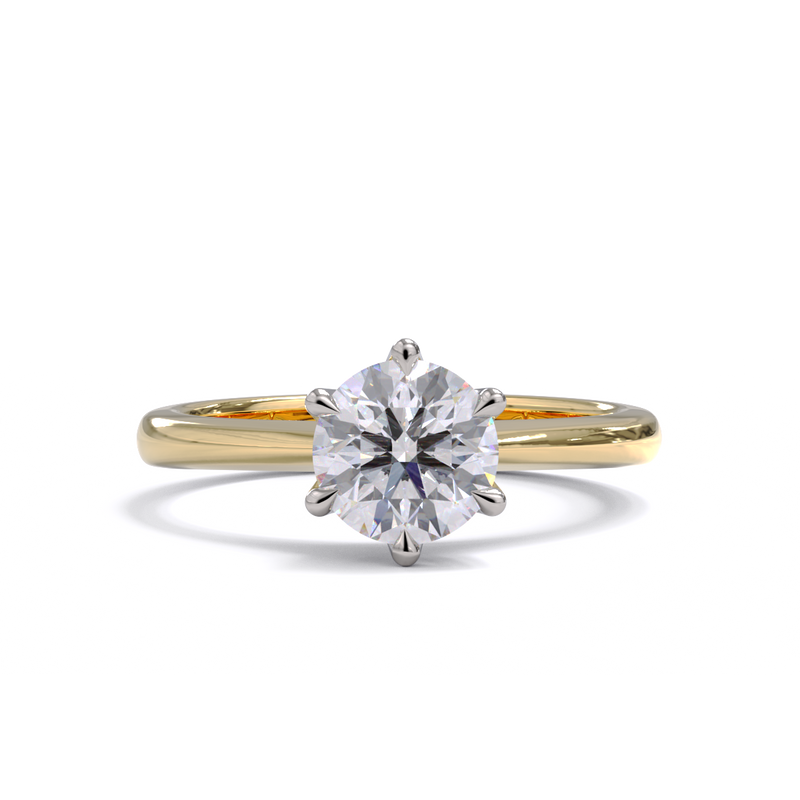 Esther Solitaire Diamond Ring