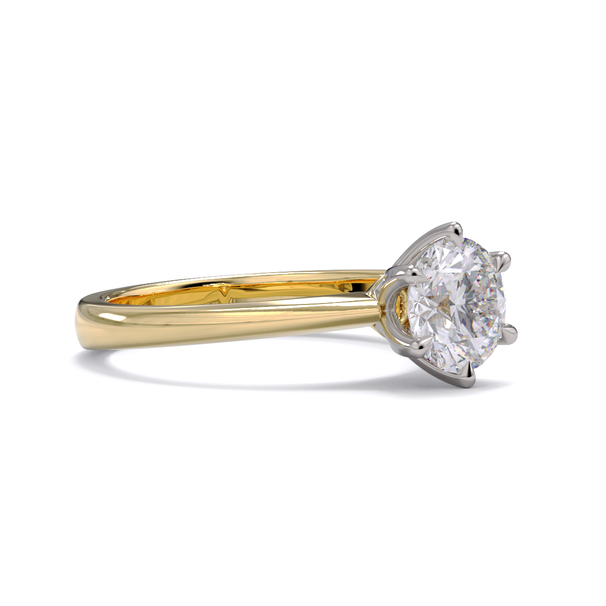 Esther Solitaire Diamond Ring