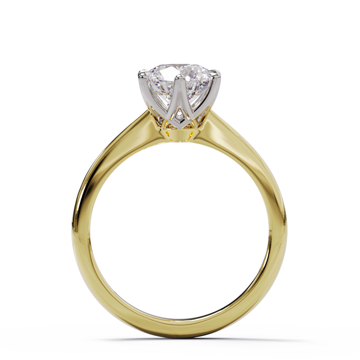 Esther Solitaire Diamond Ring